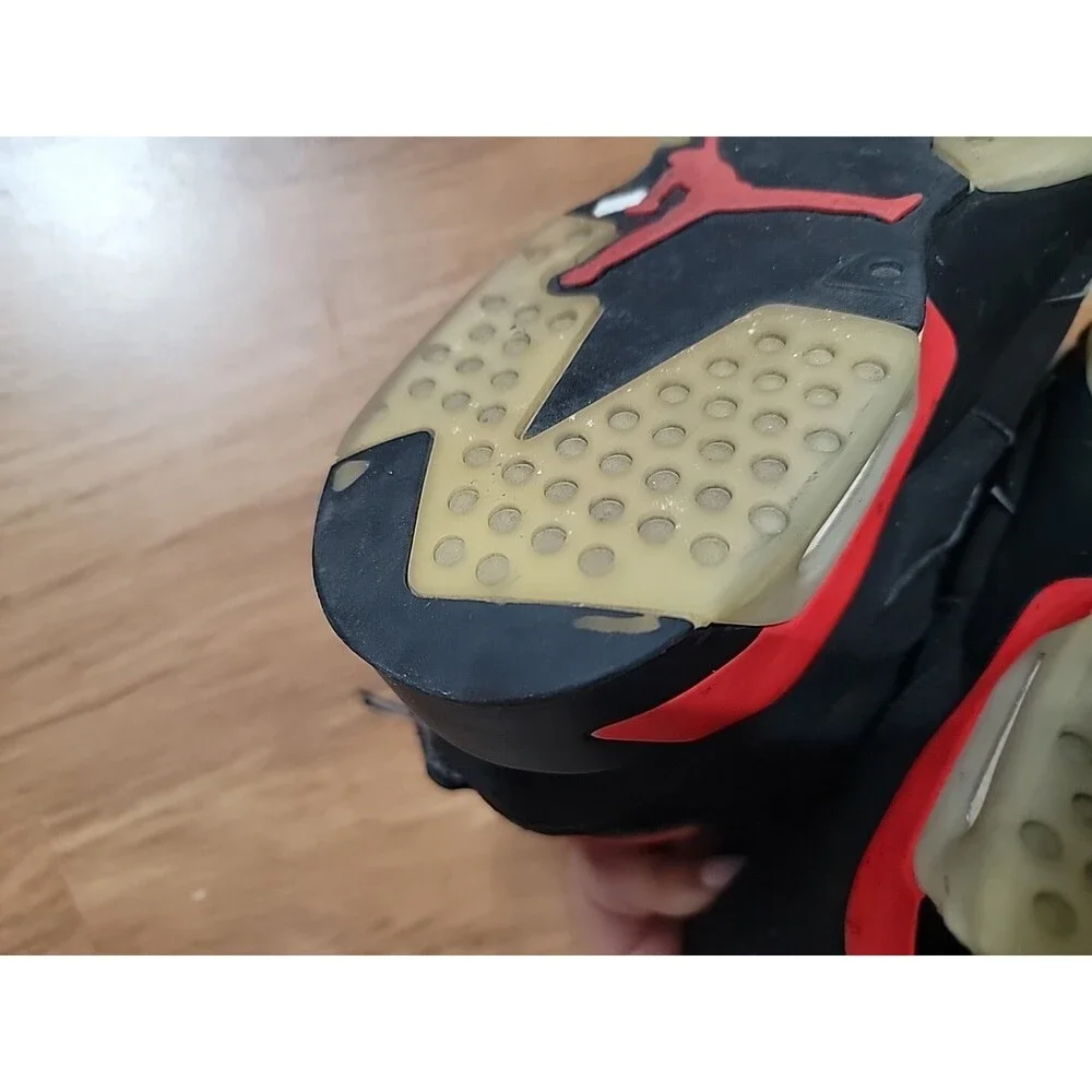 Size 12- Jordan 6 Retro Infrared 2019 With Original Box - Picture 6 of 11